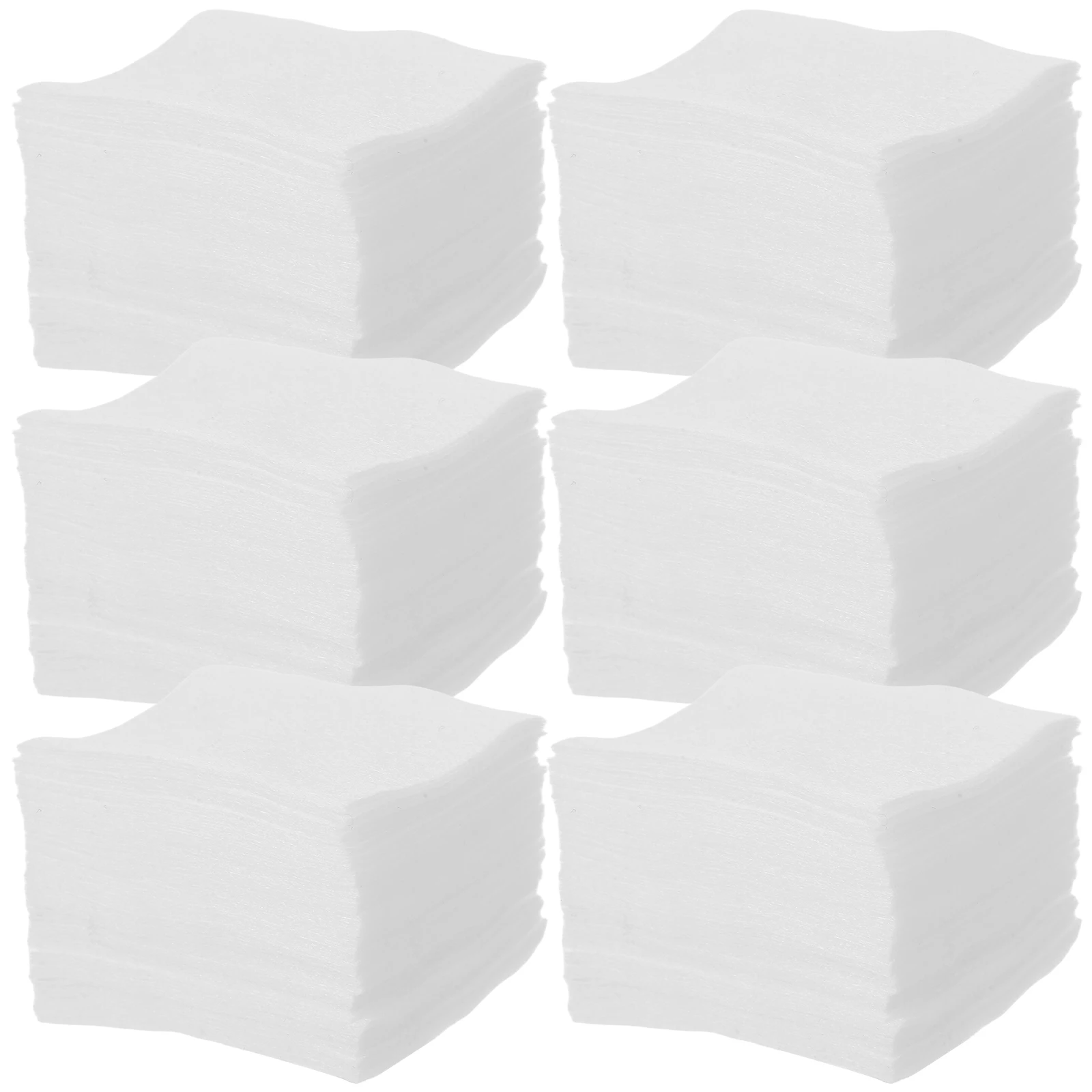 1600 szt. Jednorazowe płatki kosmetyczne do demakijażu, miękkie włókniny do oczyszczania twarzy, do pielęgnacji skóry w domu i salonie.