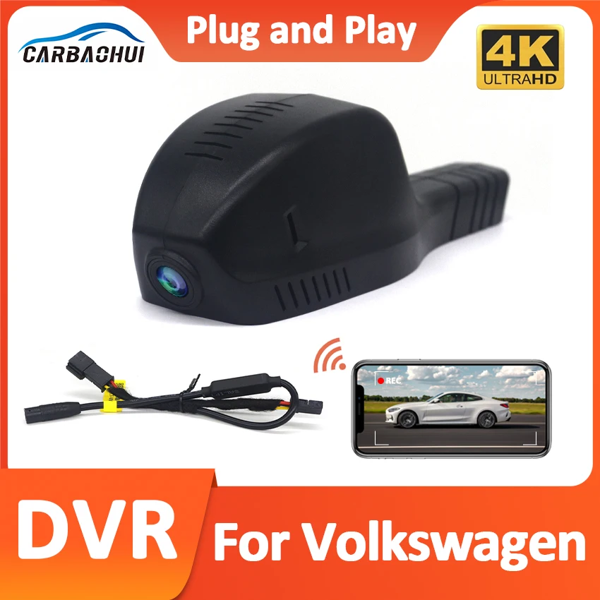 Wifi Car Dash Cam For Volkswagen VW Golf Sportsvan 7 Polo Passat Eos Bora Touran Tiguan Magotan B8 Jetta Car Dvr Recorder