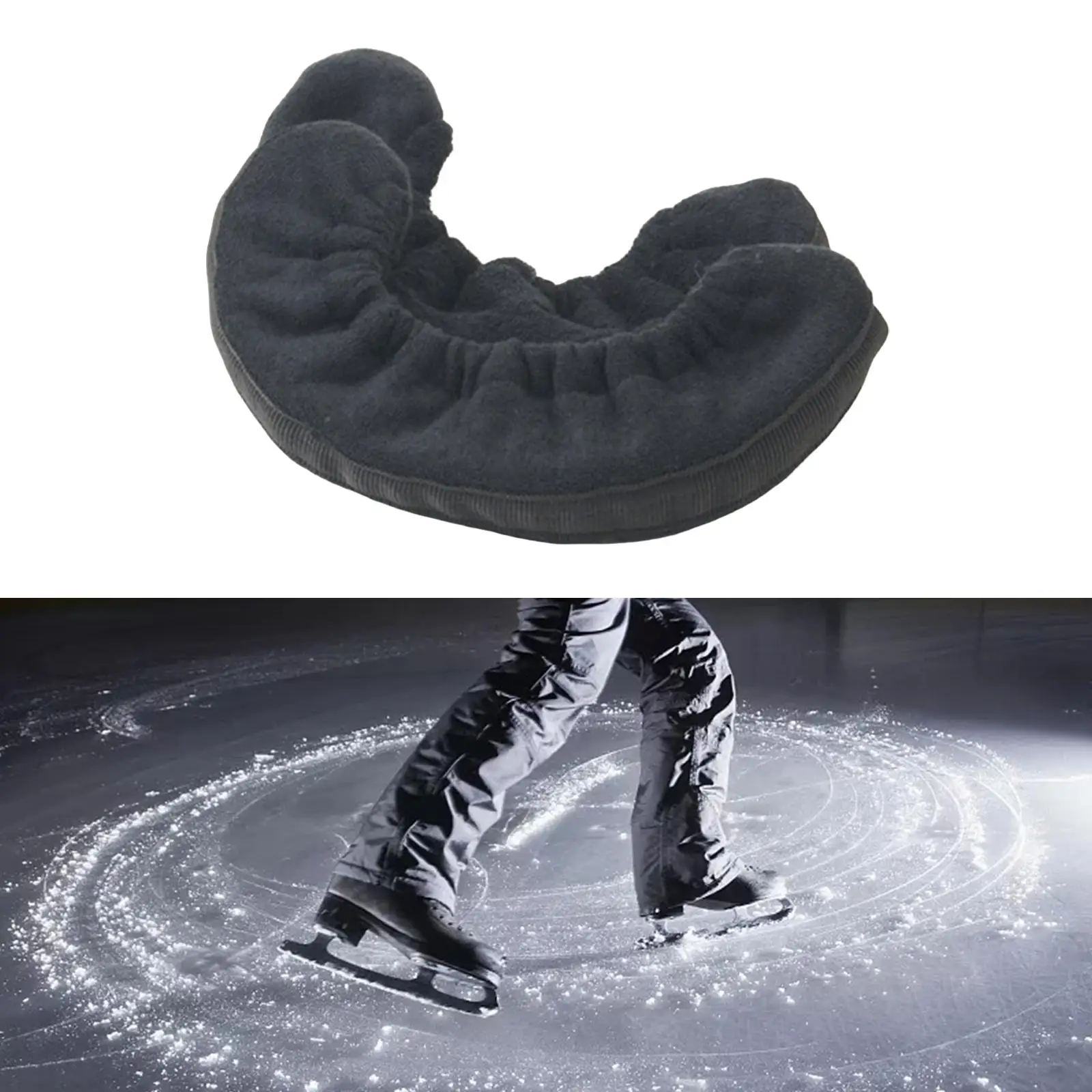 Ice Skate Cover Moisture Absorption Sleeve for Figure Skating Hockey Skates Accessories Outdoor
