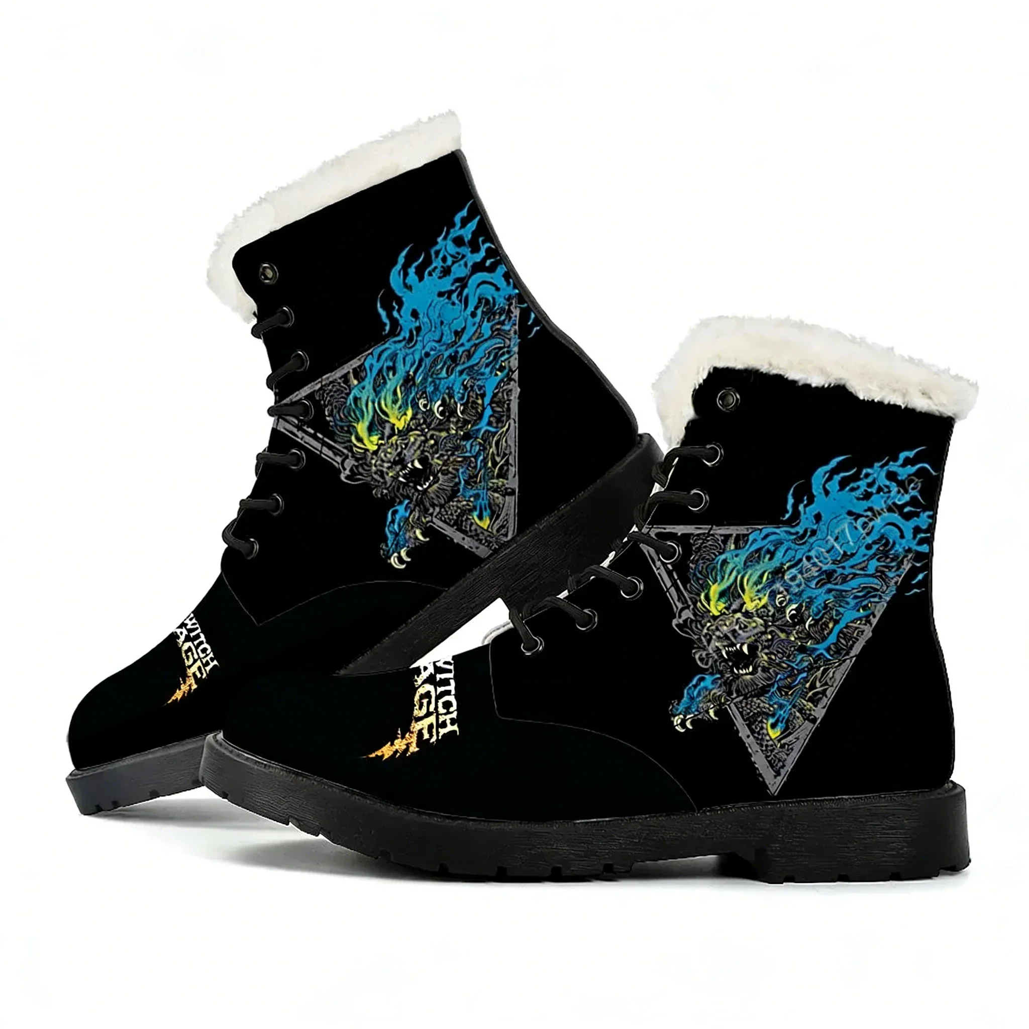 Killswitchs Engages Band Plush Boots Mens Womens Teenager Shoes Outdoor Casual Boot Light Couple High quality Customize Boots