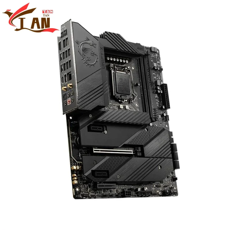 Z590 Motherboard For MEG Z590 UNIFY-X 64GB LGA 1200 DDR4 M.2 HDMI ATX Motherboard 100% Tested Fully Work TAN