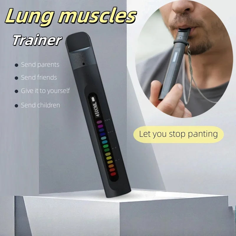Портативное устройство для тренировки мышц легких