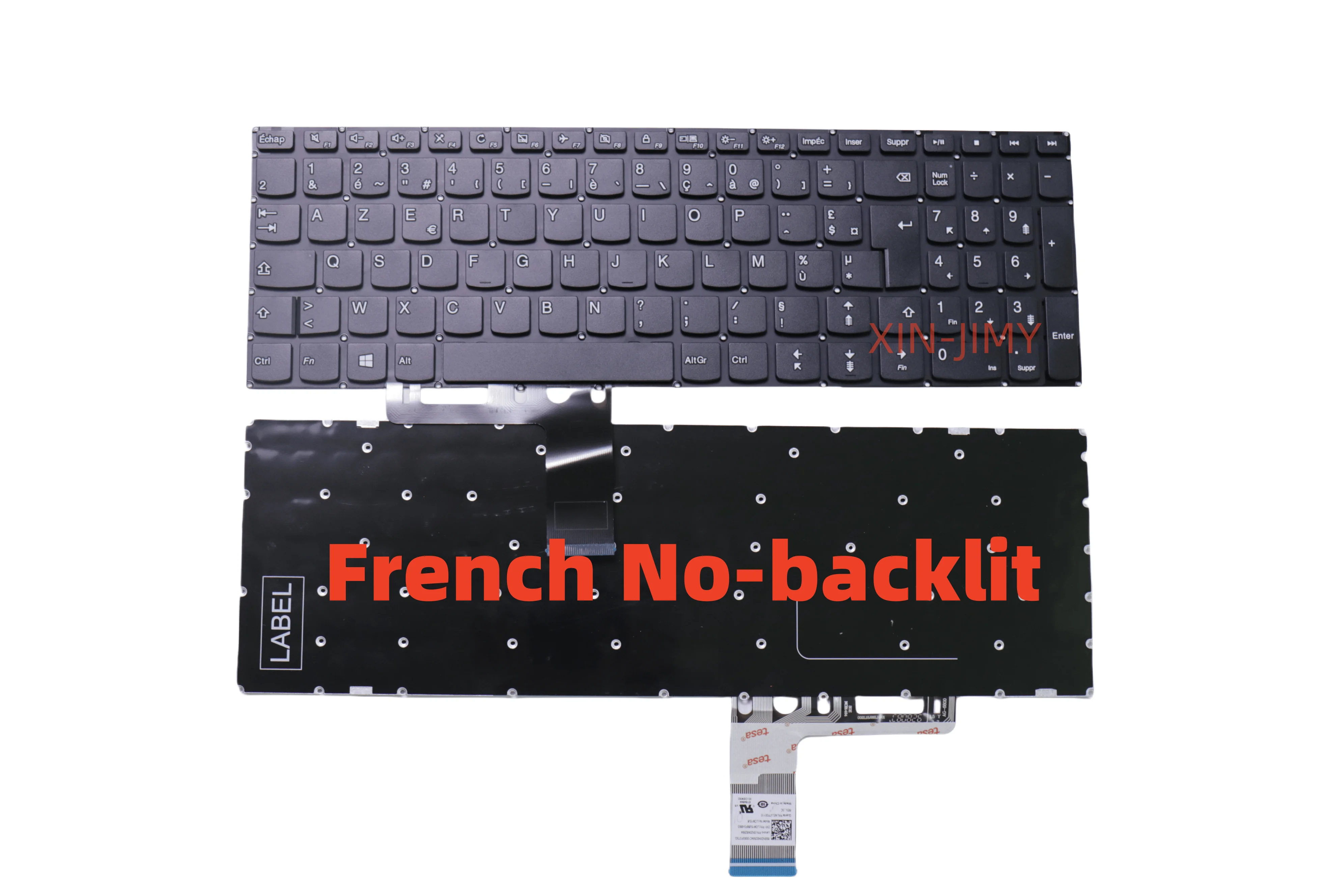 Teclado francés FR Latpot para Lenovo Ideapad 310-15ABR 15IAP 310-15ISK 310-15IKB 310-15 V310-15IKB 15ISK 5CB0M29109