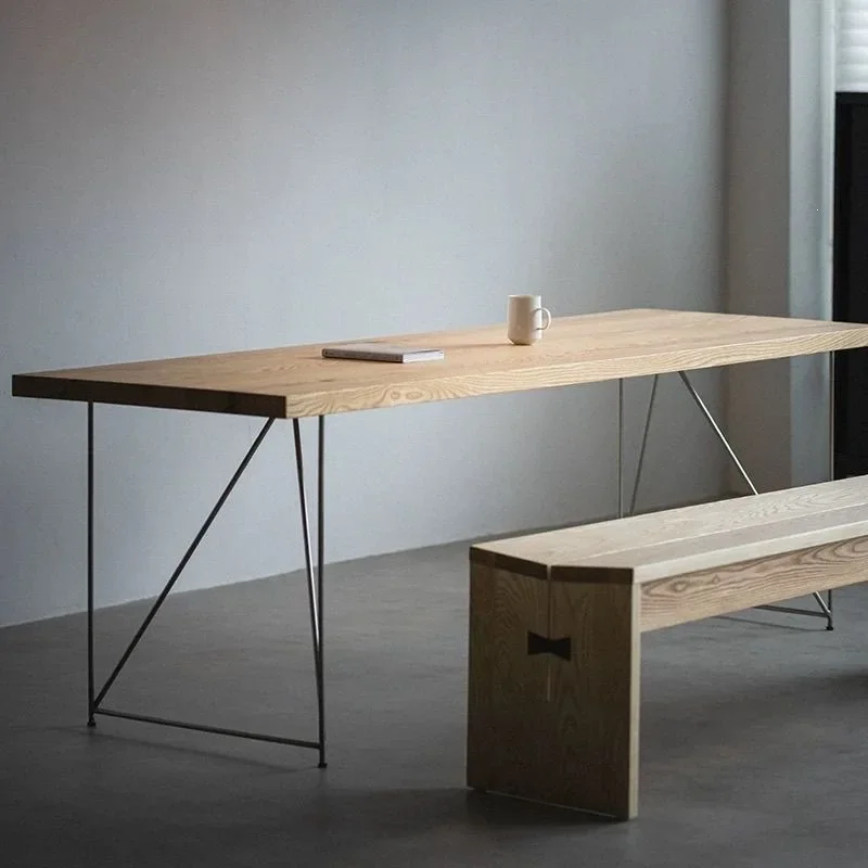 Solid wood computer dining  Small apartment  Writing Children's study Calligraphy table