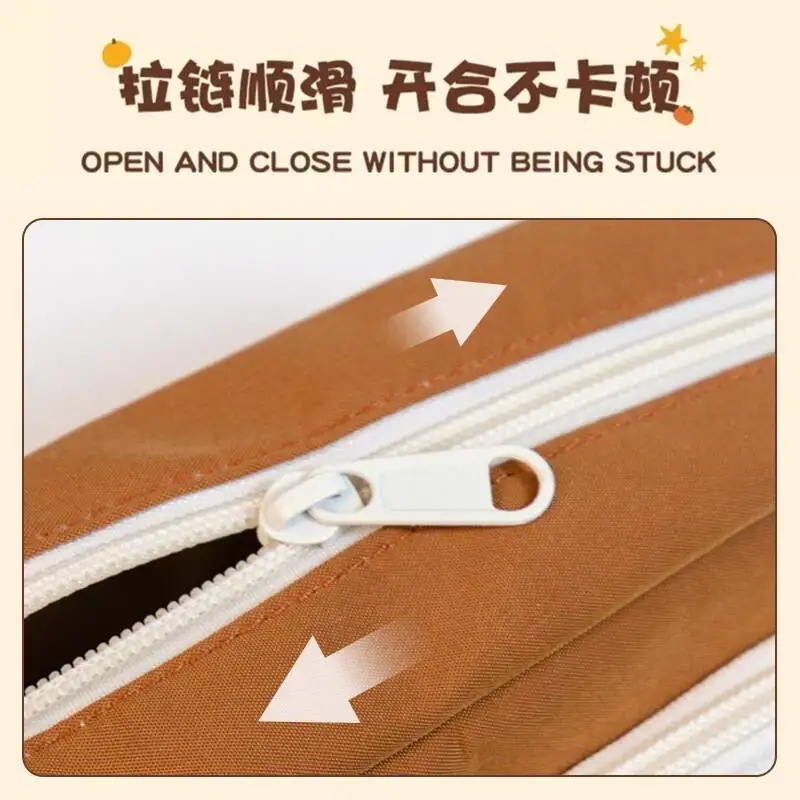 New Genshin Impact Case Scaramouche Funita Manyo Anime Stationery Box Large Capacity Double Layer Ins Style Pencil Bag Anime