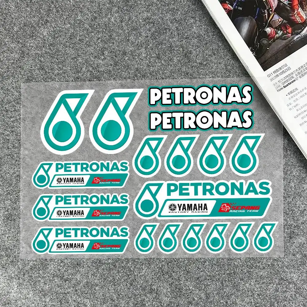 Stickers For PETRONAS Moto Sticker Auto Body Bumper Windows Motorcycle Laptop Walls Vinyl Decal Car Tuning Accessories