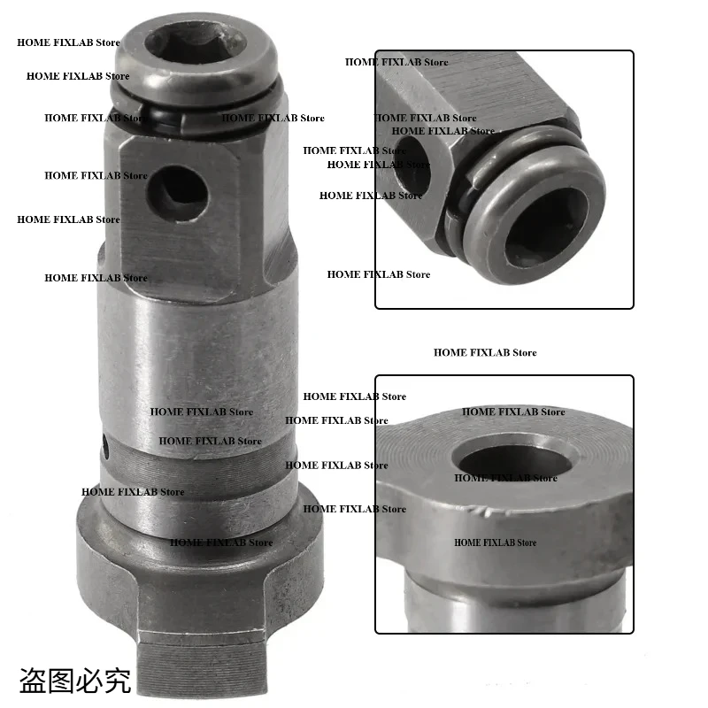 1/2\'\' 16mm Spindle Anvil Shaft w/ Bushing WU268 278 279 Electric Impact Wrench for Worx Parkside Screwdriver Modification Repair