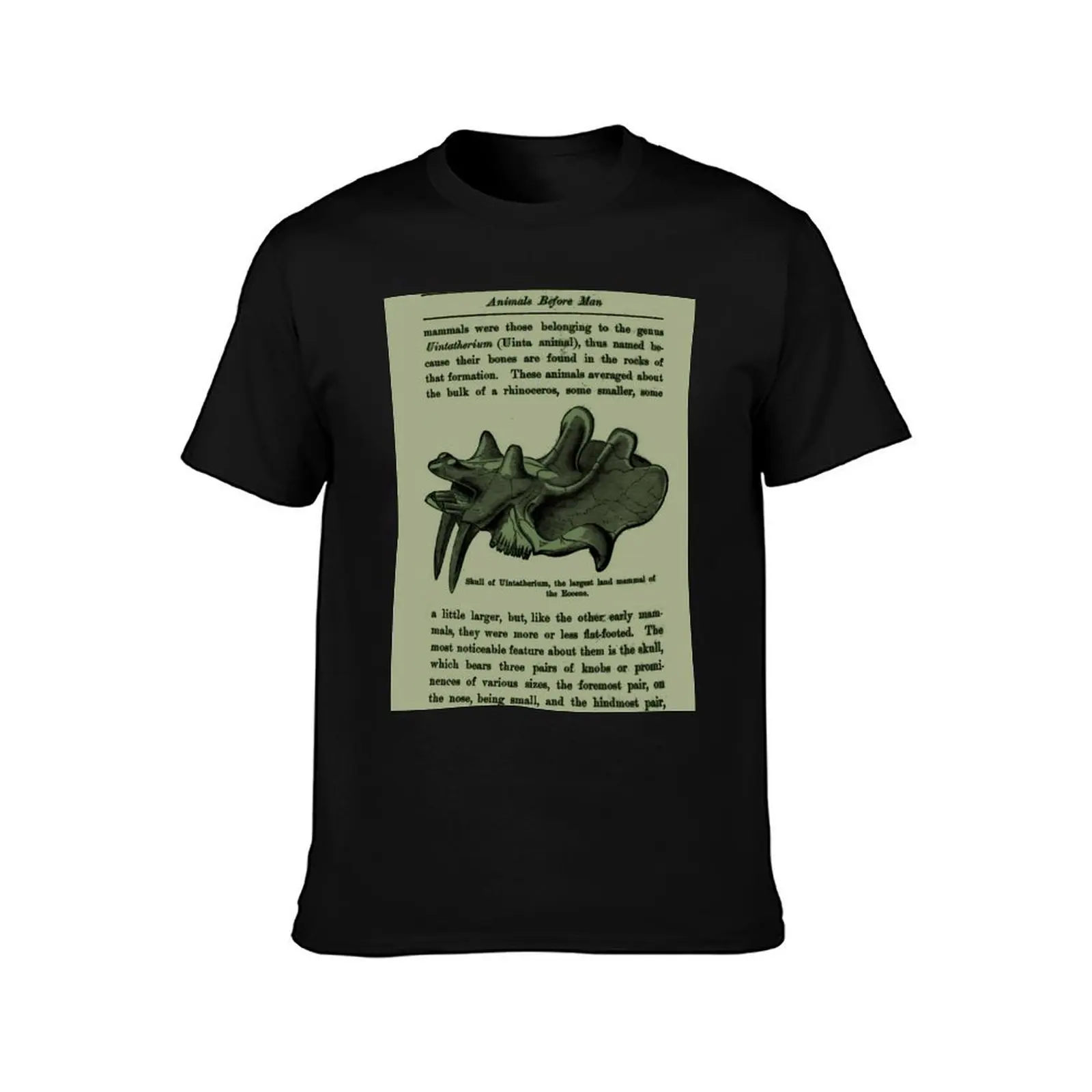Animals Before Man Sage T-Shirt Summer Casual Cotton Tee Oversized Streetwear Tops Vintage Graphic Print Unisex Men Women