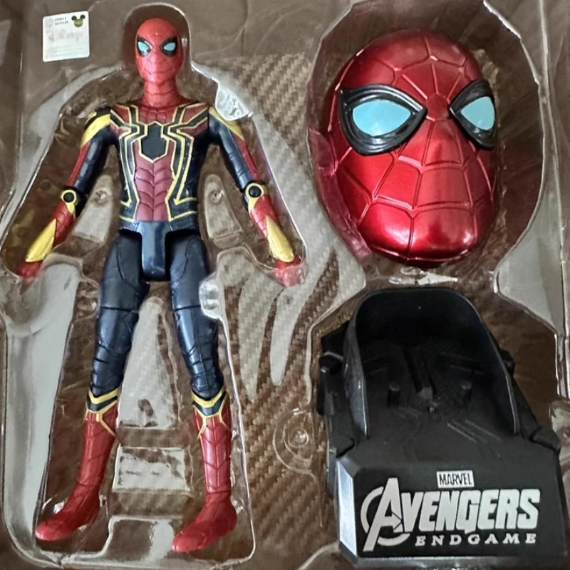 

Movie Peripherals Avengers Transformers Toy Spider Man Iron Man Action Figure PVC Model Desktop Ornament Birthday Gift