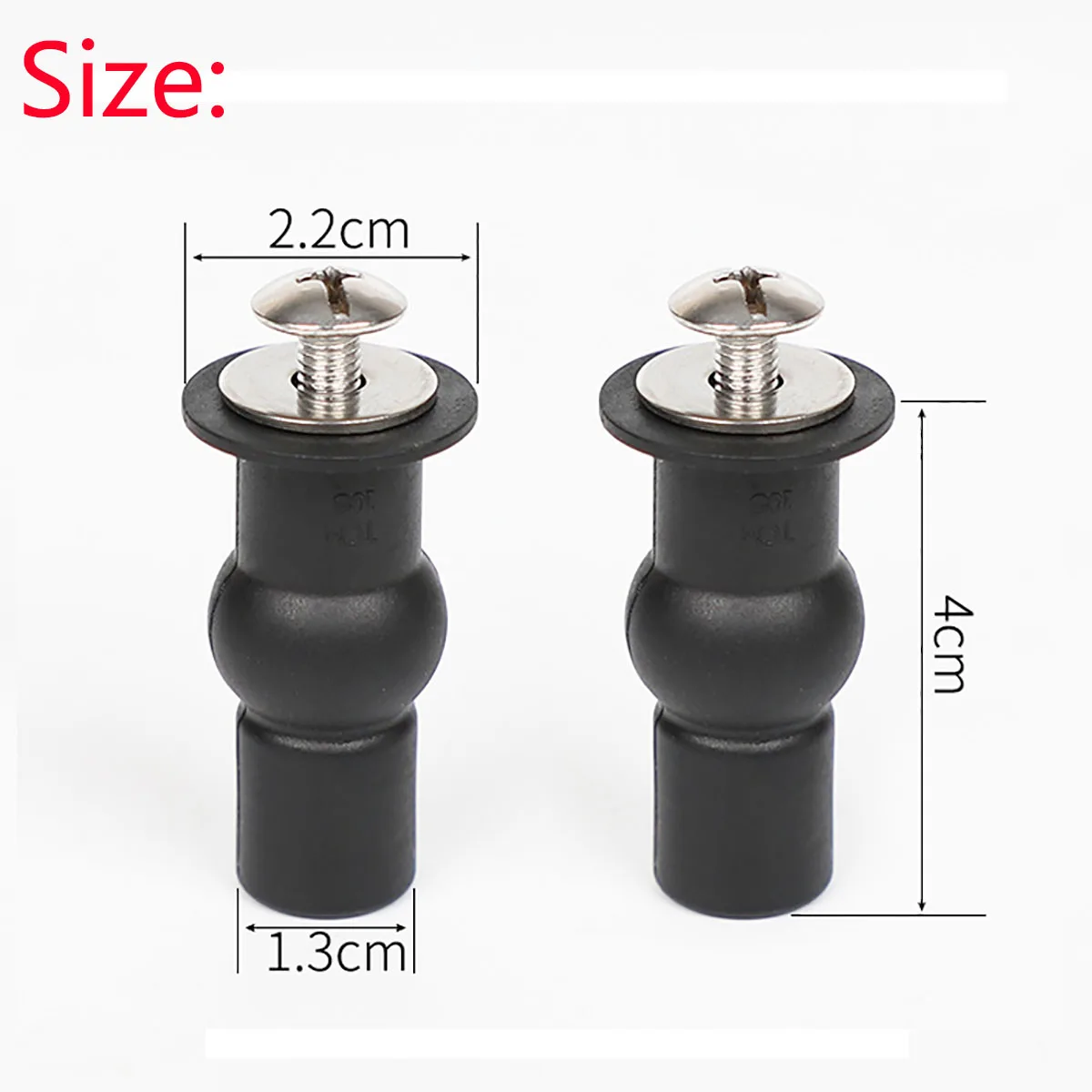 4/10/20Pcs Stainless Steel Toilet Seat Lid Screws Hinge Expanding Top Bottom Load Nuts Fixing WC Blind Hole Bathroom Accessories