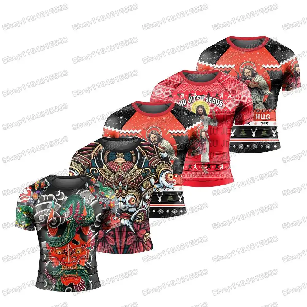 

Viper Newly Wrestling Rash Guards Джерси для серфинга Пляжные рубашки Купальники Шорты для спортзала для дайвинга MMA BJJ Мужские комплекты для фитнеса для джиу-джитсу