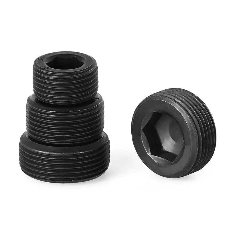 Grade 12.9 Hex Socket Set Screws M10 M12M14M16M18 M20 M22 M24 M26 M27 M28 M30 M33 Carbon Steel Pipe Oil Plug Headless Grub Screw