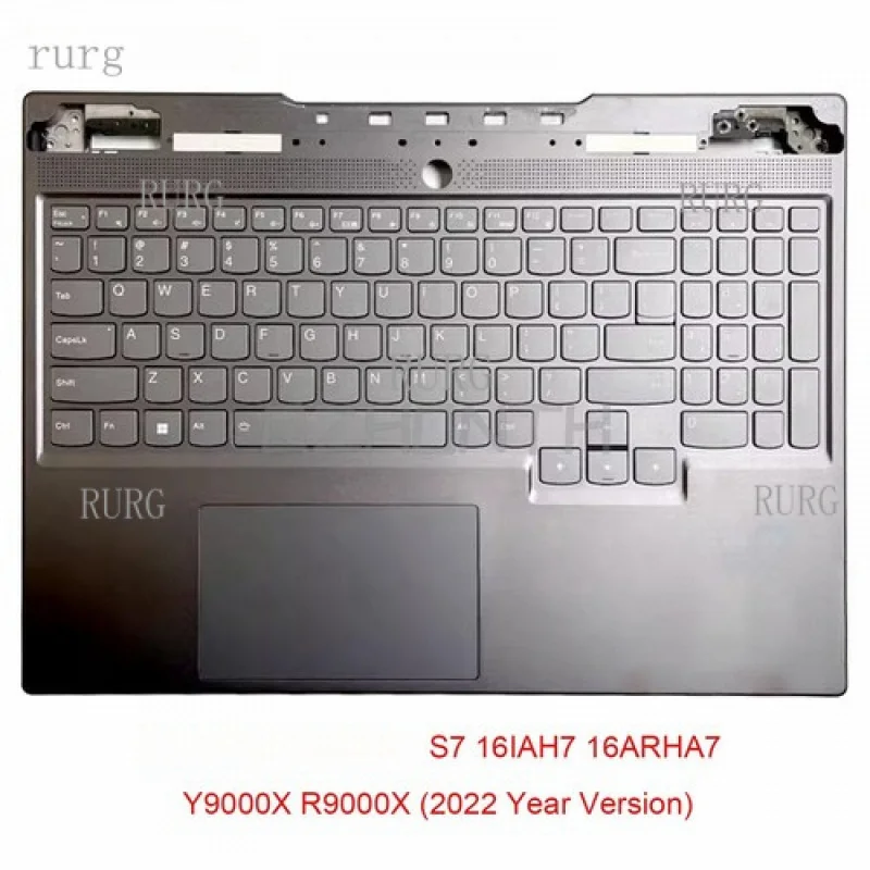 

L New For Lenovo Legion S7 16IAH7 16ARHA7 Palmrest with Backlit RGB Keyboard 16"