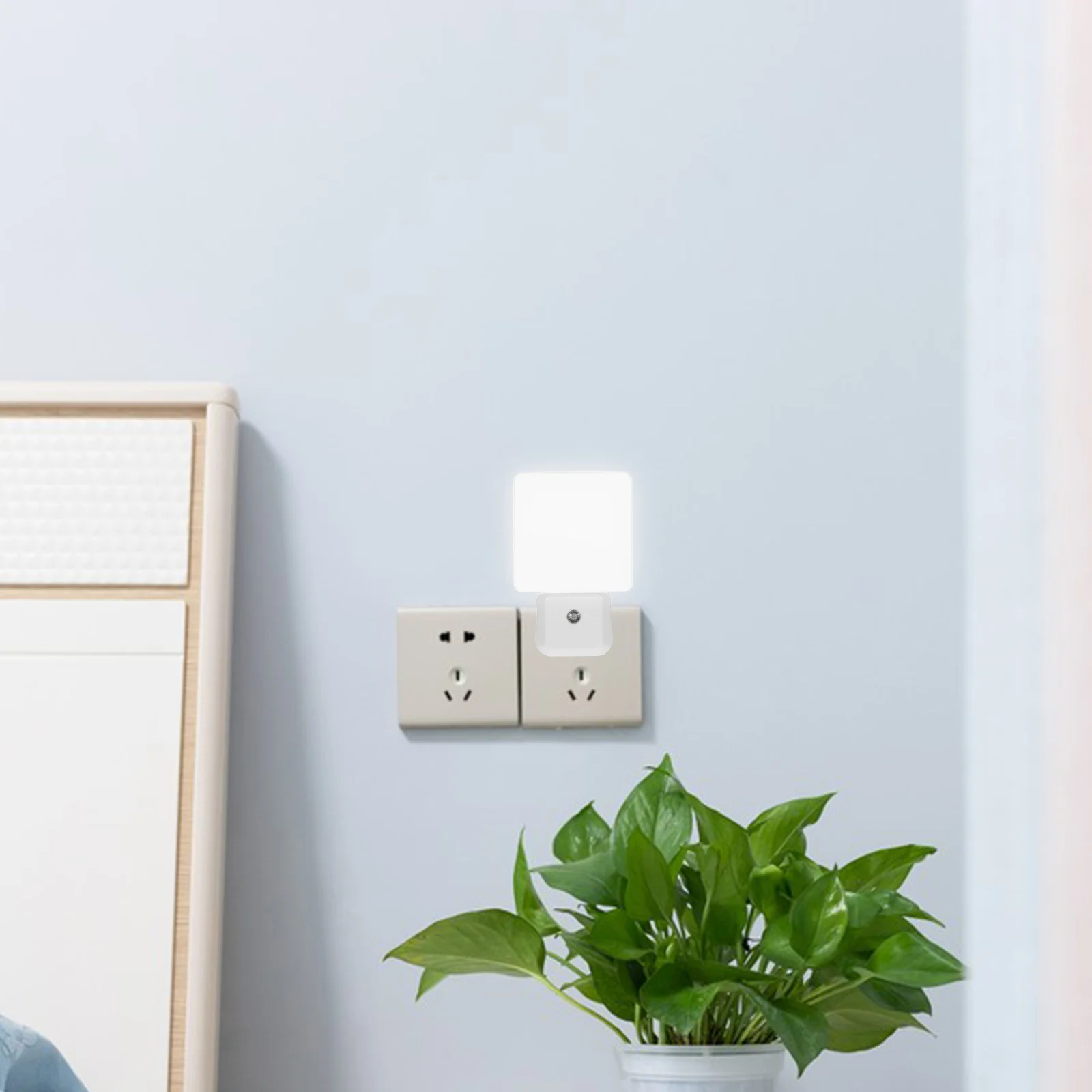 1 قطعة Led الاستشعار ضوء الليل لغرفة النوم الدرج غرفة التلقائي مقاوم للماء مصباح عملي دائم مادة الكمبيوتر المكونات في الاتحاد الأوروبي