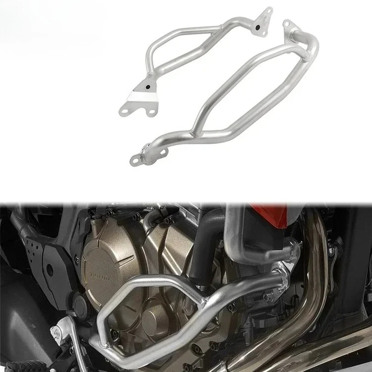 2026XXUN Motorcycle Accessories Lower Engine Crash Bar Protector Bumper Frame for Honda CRF1000L Africa Twin 2016 2017 2018 2019