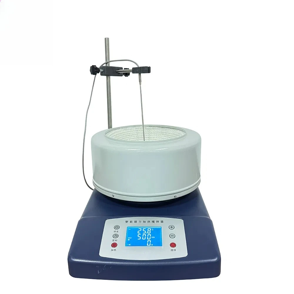 Digital display Lab Magnetic Stirrer with Heating Control Plate Hotplate Mixer Temperature control :0~300 degree time function e