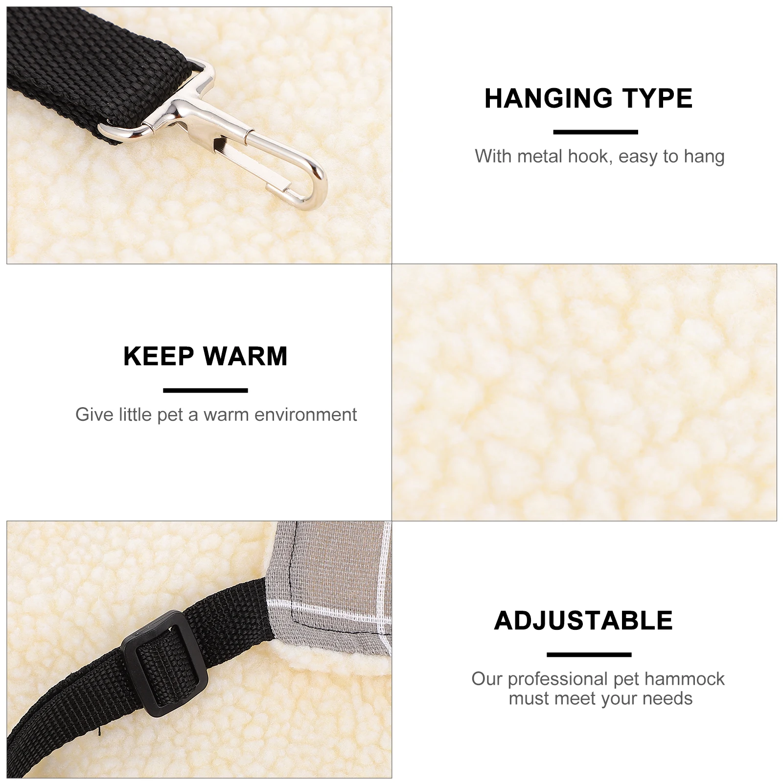 

Cat Hammock Hanging Bed Warm Hammocks Autumn And Winter Sleeping Pet Beds