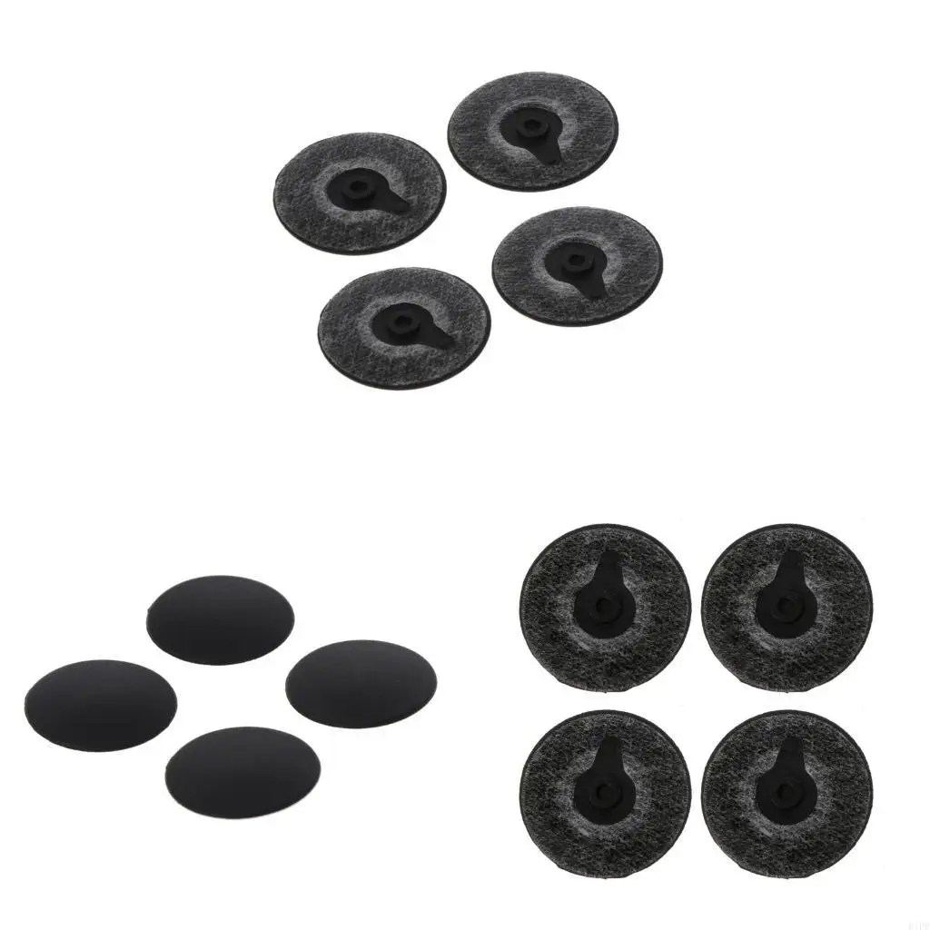 E1PF 4 Pcs Laptop Rubber Feet Non-Slip Replacement Bottom for Case Feet for MacBook f