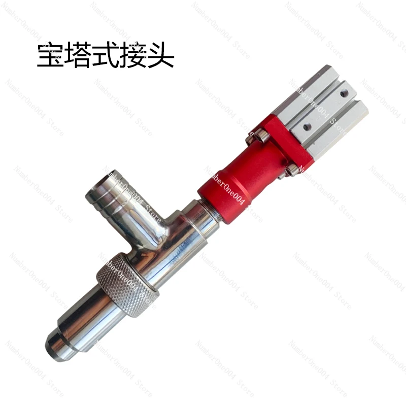 Applicable to pneumatic filling machine accessories, filling nozzle assembly, anti-drip filling head