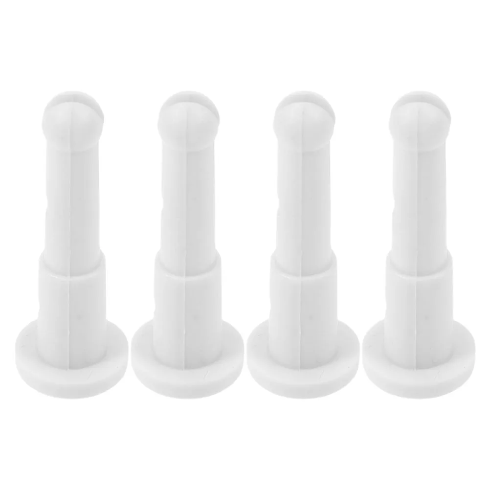 

4 Pcs Optometre Accessories Fixing Tools Chinrest Paper Pins Fixed Rod Optical Plastic Optometry
