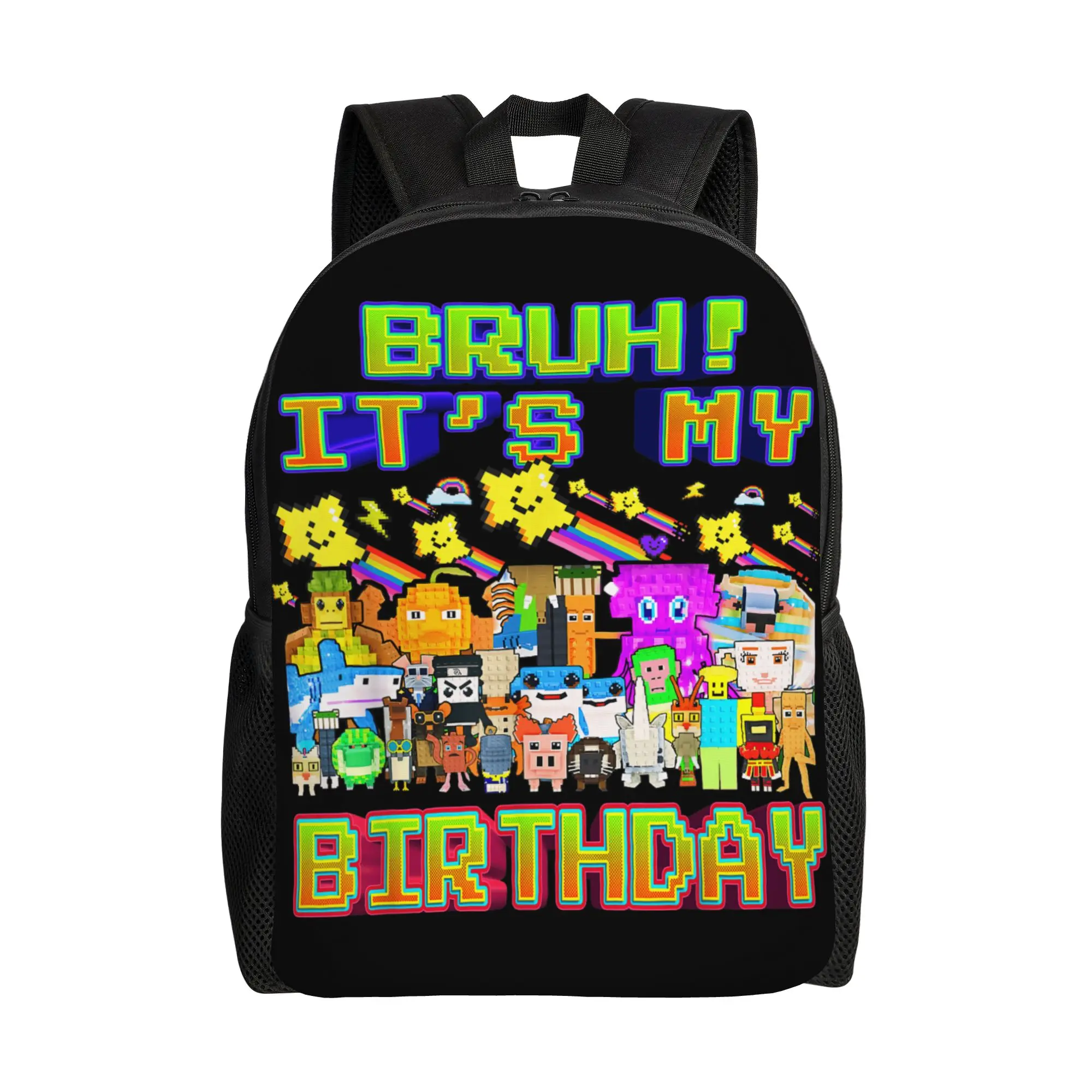 

Рюкзак «Мой день рождения» с забавным принтом, стильный уличный рюкзак для мальчиков, милые школьные ранцы, дизайнерский рюкзак с принтом