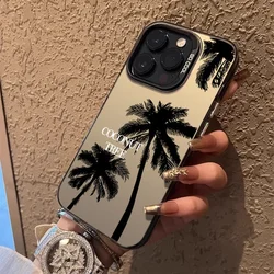 Coconut Pattern Hard Back Cover For Funda iphone 15 14 13 12 11 Pro 15Pro 14Pro 13Pro Max X XS X S Max Phone Case Coque