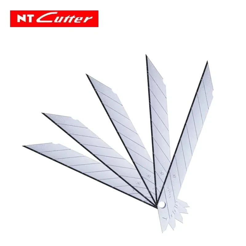 Japanese original NT CUTTER BD-100 stainless steel 9mm small utility blade 30-degree sharp angle stationery small engraving blade professional car wrapping precision car clothing cutting film