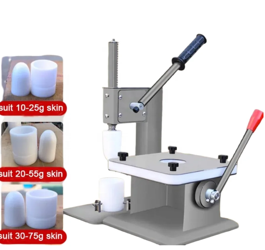 Manual Steamed Stuffed Bun Skin Pressing Shaping Machine Baozi Skin Sealing Machine Momo Dough Wrapper Machine