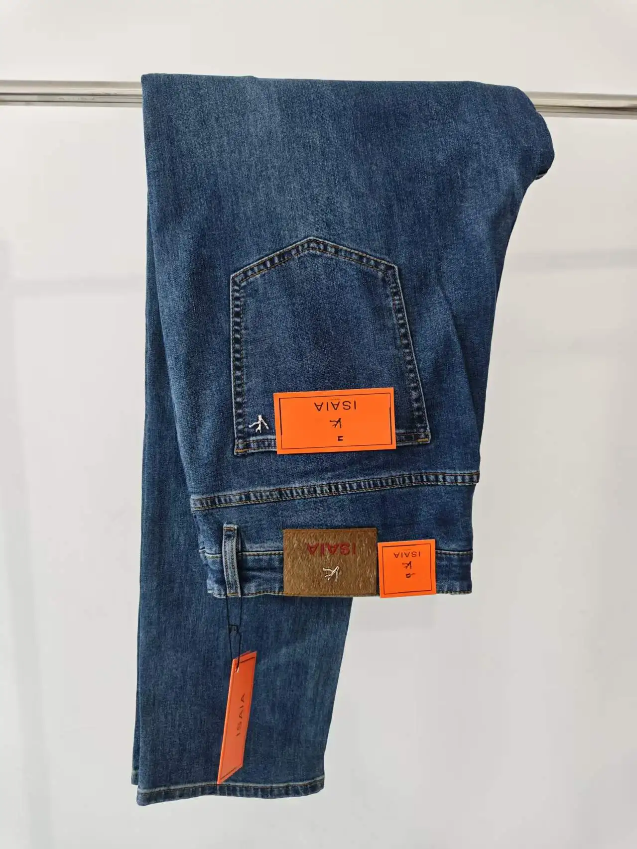 BLLIYOSS 2026 Spring Summer New Men Luxury Classic Jeans Thin Cotton Casual Embroidery comfortable Old Money size 30-40 Pants