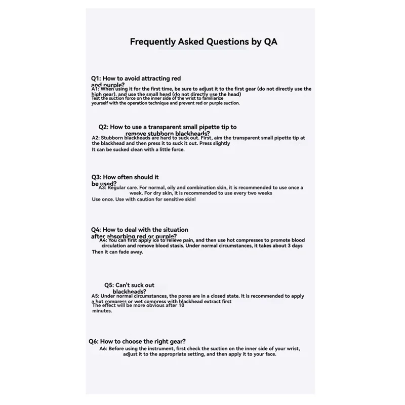 AA20-Visual Blackhead Remover Facial Deep Clean Machine Blackheads And Acne Remover Heated Face Electric Blackhead Sucker