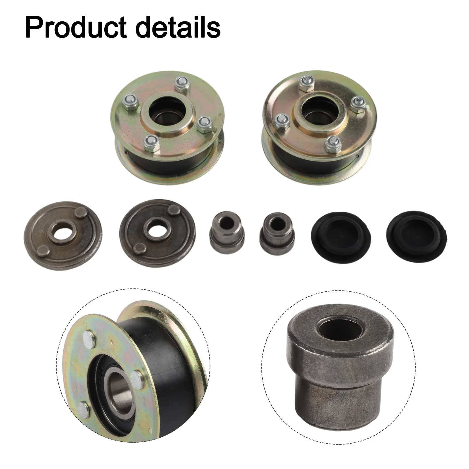 

Mower Repair Lawn Maintenance 30in Mower Idler Pulley Kit Lawn Mower Accessories Lawn Mower Parts Metal Pulley Kit