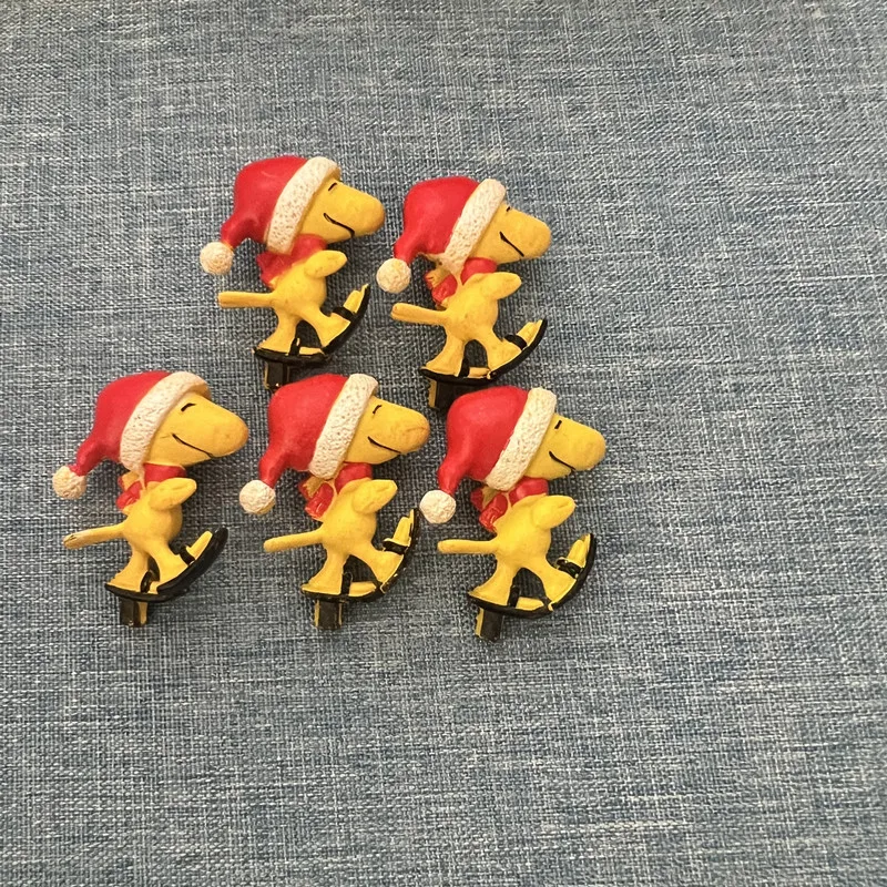 

24 шт. 3,5 см Рождественская шапка, запутаемая фигурка-Такер, фигурка, украшение сцены