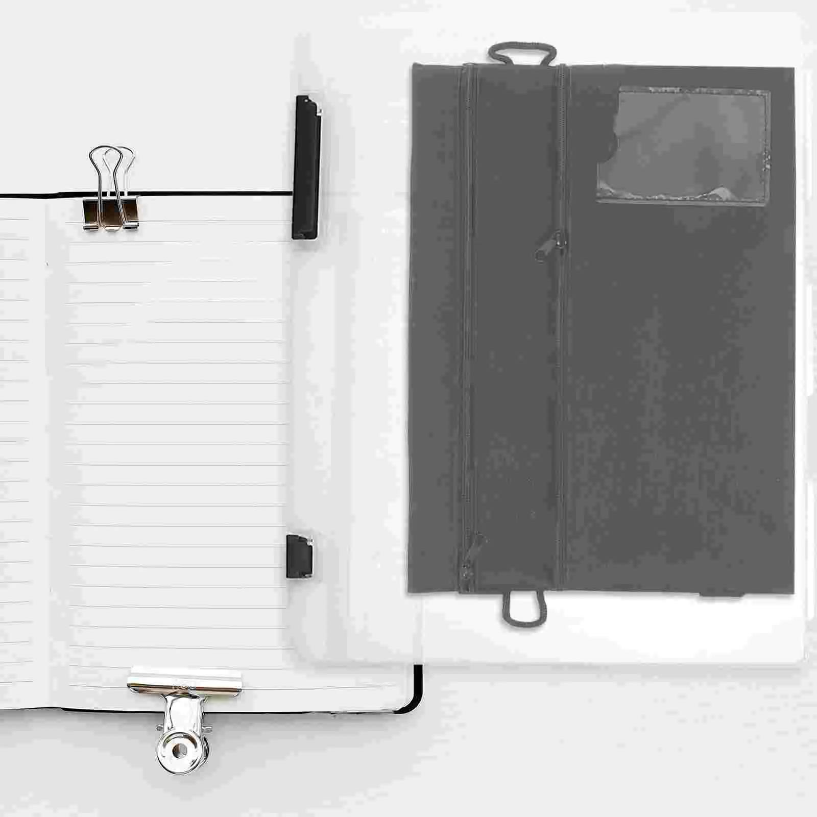 2 Pcs File Storage Box Office Notes Case Desktop A5 Holder Folders Expandable Container Organizer Multi-purpose Taste Document