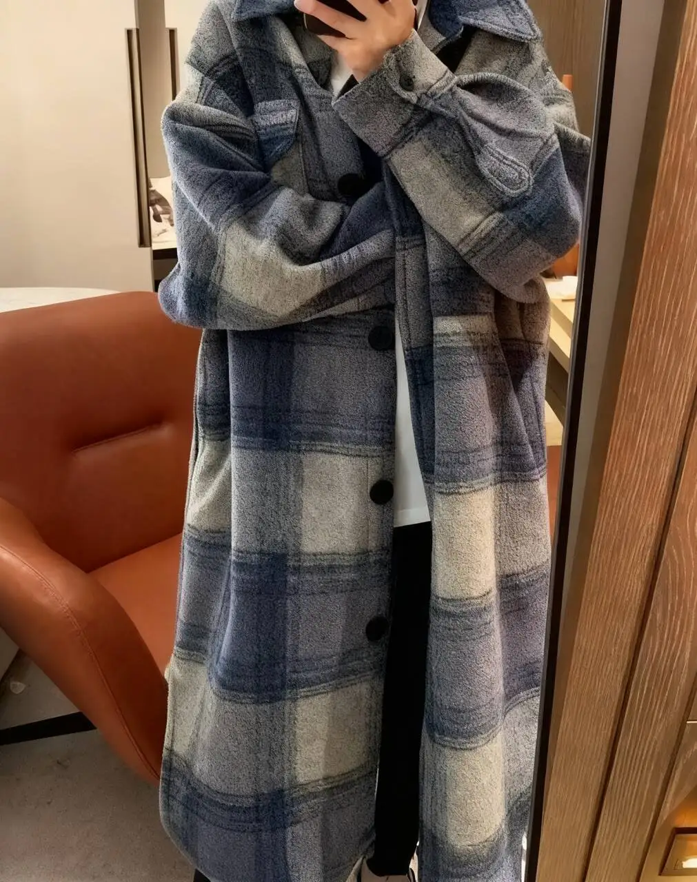 

Шерстяные пальто, женское шерстяное пальто, утепленное клетчатое зимнее бархатное пальто с зубчатым воротником и поясом в британском стиле, офисное женское теплое теплое пальто