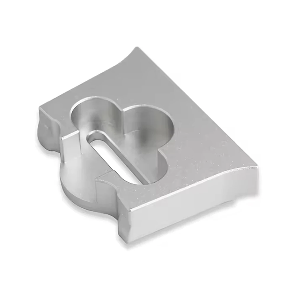 

AT92-For Jeep Wrangler JK JKU 2007-2017 Tailgate Latch Bumper Stop Alignment 1 Pcs Silver Car Accessories YX03591