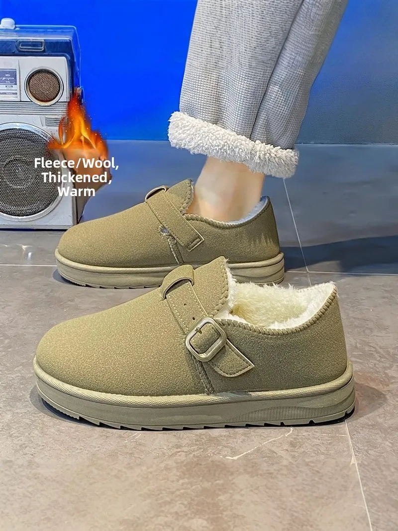 

Northeast Men's Winter Snow Boots 2025 New Style Fleece Lined Slip on Waterproof Anti Slip Ultra Warm Booties for Extreme Col...