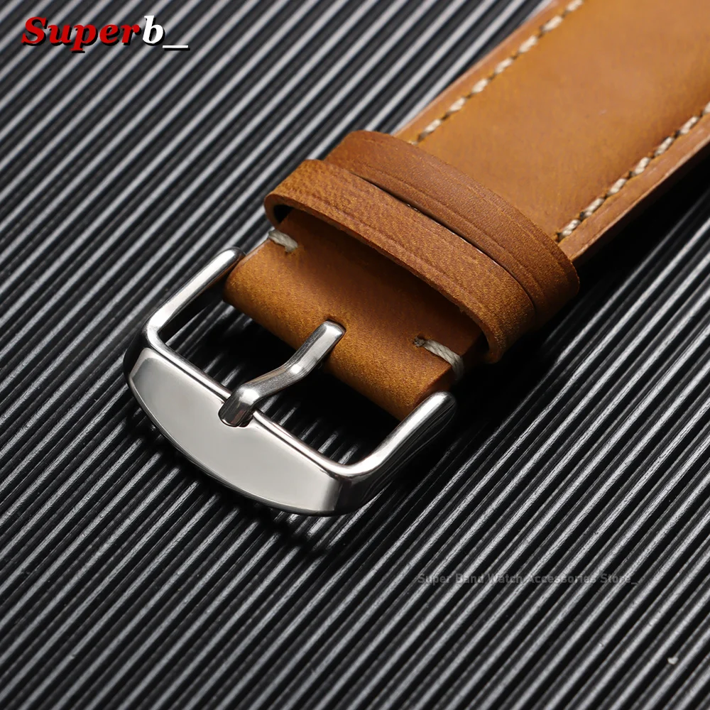 20mm 22mm Watchband Genuine Ca - Vintage Collectible Watches review and price