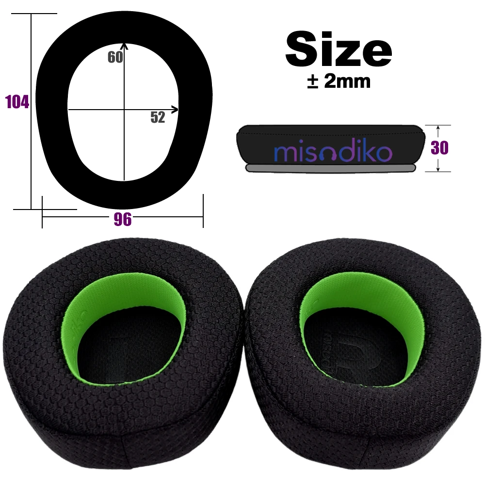 misodiko Upgraded Earpads Replacement for JBL Quantum 600, 800 Gaming Headset