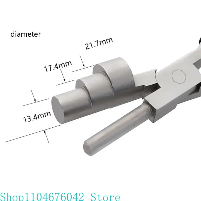 Jewellery Making Craft DIY Plier Tool Round Nosed Carbon Steel Plier 6 Inches 1 Set DIY Jewelry Tool Round Nose Plier