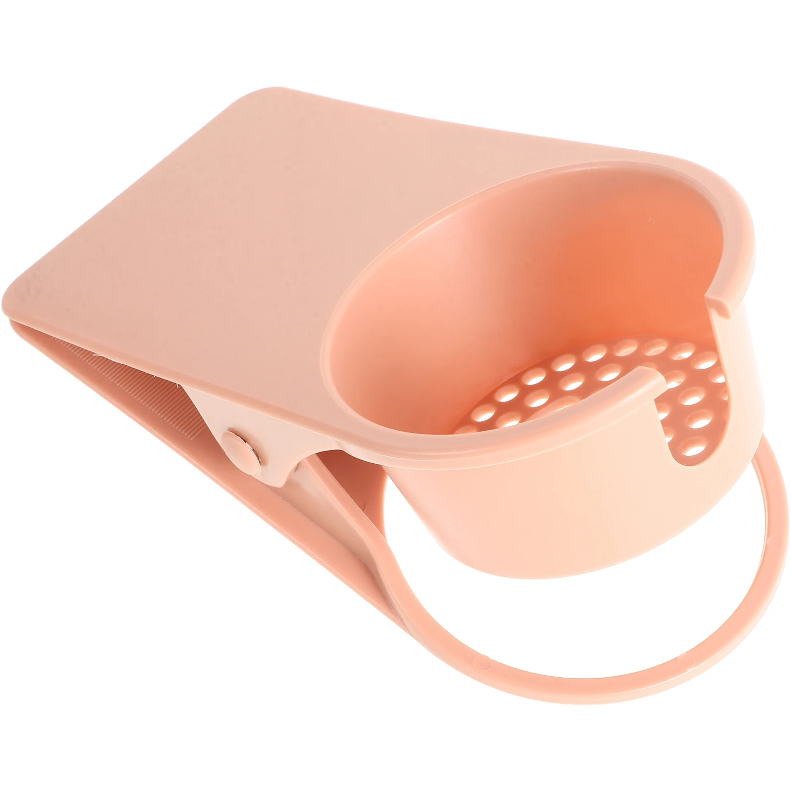 

Desk Cup Holder Plastic Clip Convenient Organizer Stable Space Saving for Cups Phone Small Items Table Hanging Holder