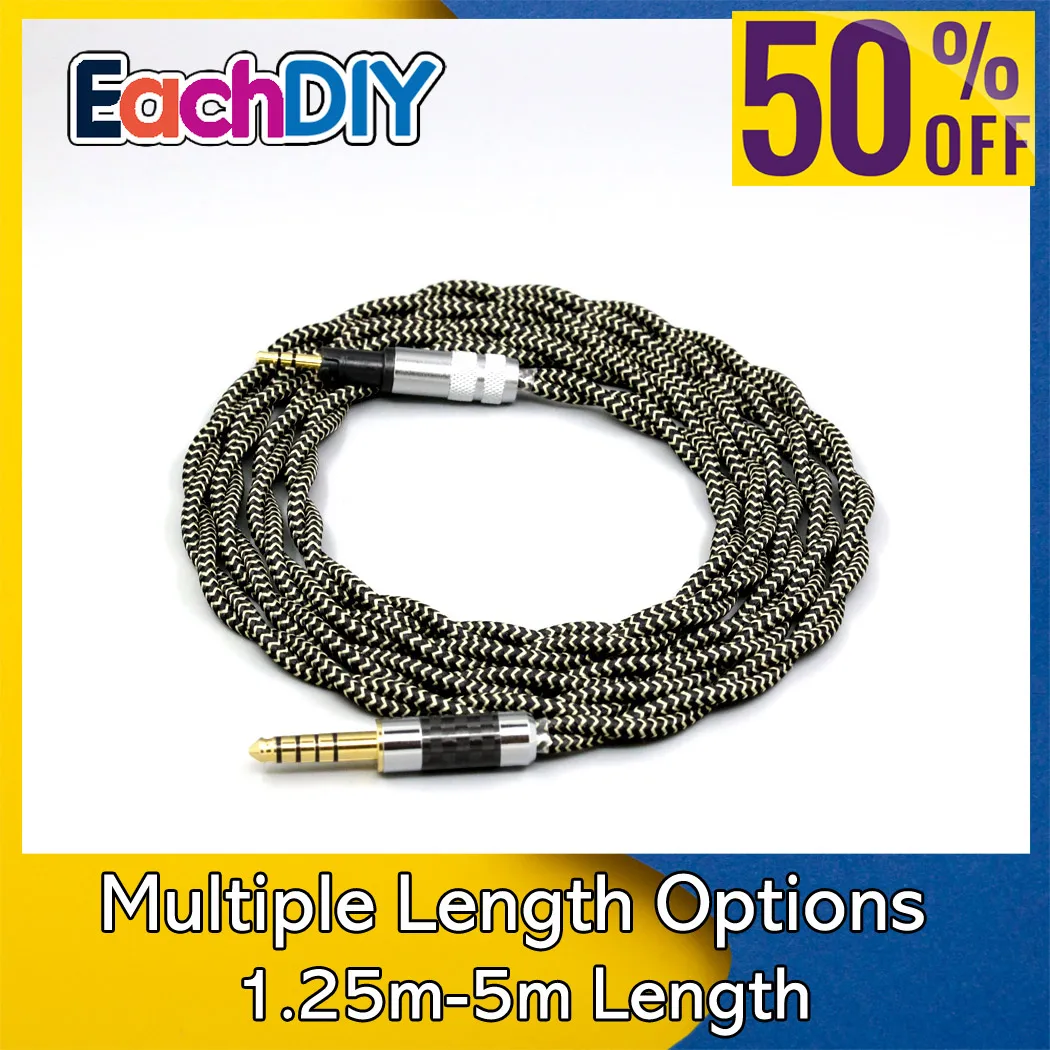 

2 Core 2.8mm Litz OFC Earphone Shield Braided Sleeve Cable For Sennheiser Momentum 1.0 2.0 Earphone Headset Headphone 8967