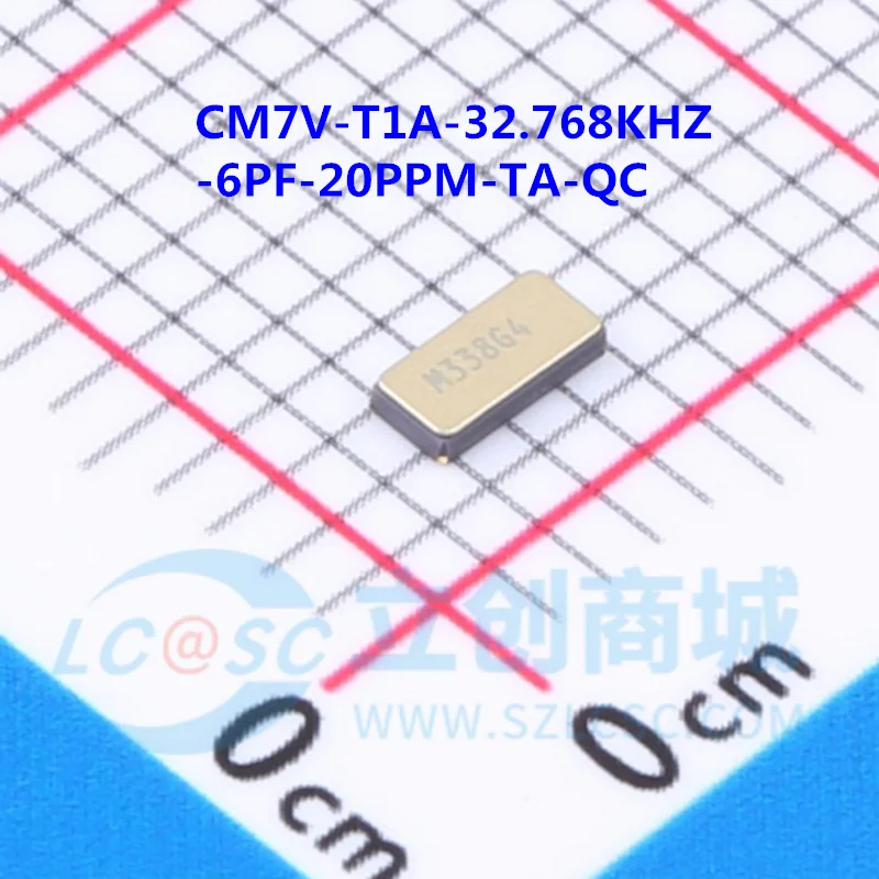 

10PCS 100% Original CM7V-T1A-32.768KHZ-6PF-20PPM-TA-QC CM7V-T1A-32.768KHZ-7PF-20PPM-TA-QC SMD3215-2P