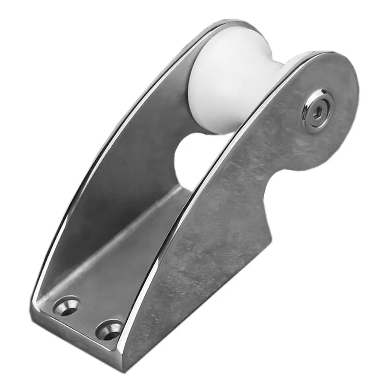 

Marine Grade 316 Stainless Steel Fixed Anchor Bracket Rubber Roller for Boat Yacht Bow Anchor Marine Accessory