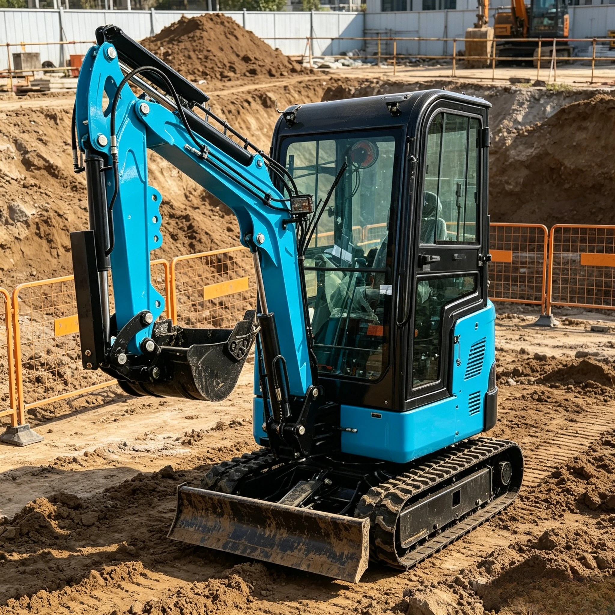 Customized Excavators Factory Direct Sales Small Mini Excavator 1 Ton New Crawler Excavator with Reasonable Price