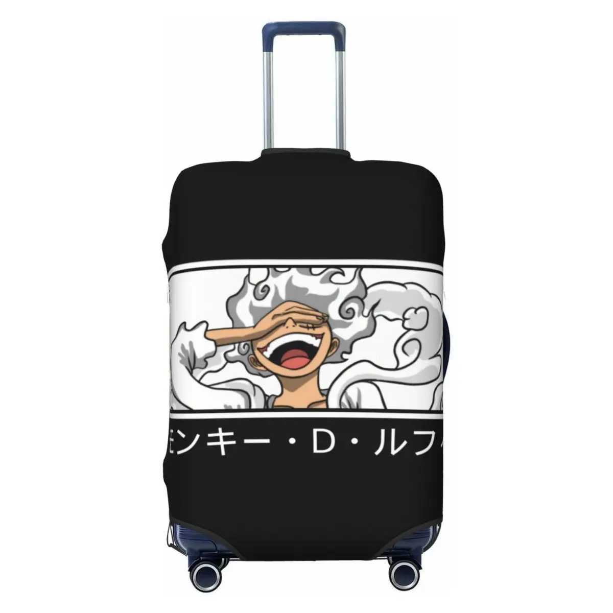 

Custom Cute One Pieces Monkey Luffy Luggage Cover Protector Dust Proof Anime Travel Suitcase Covers