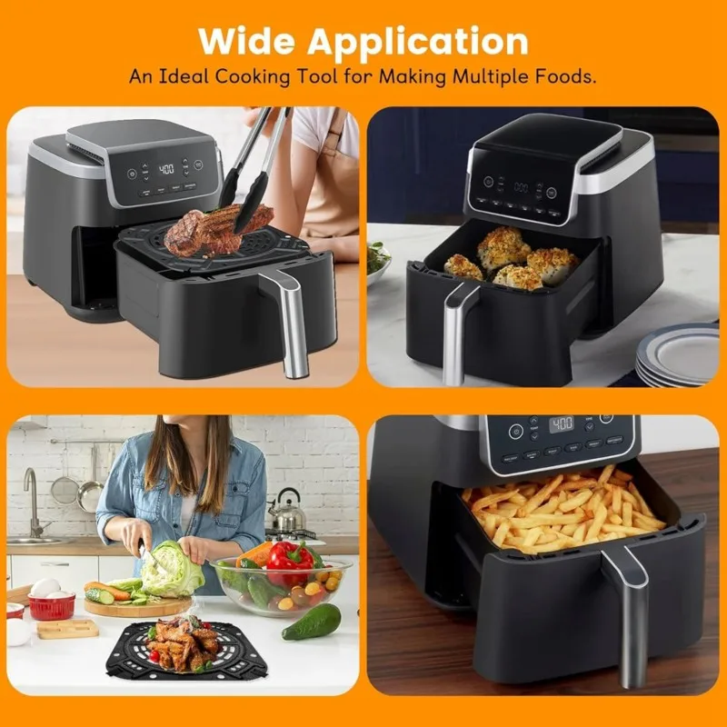 【BRAND NEW】Accessories For Ninja 5QT 4 In 1 Pro AF141, Air Fryer- Air Fryer Grilled Pan, 8.5
