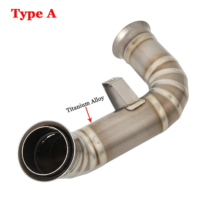 Titanium Alloy Motorcycle Exhaust Escape For KTM DUKE 790 890 Adventure R Rally 2018 - 2020 Rep Original Slip On Mid Link Pipe