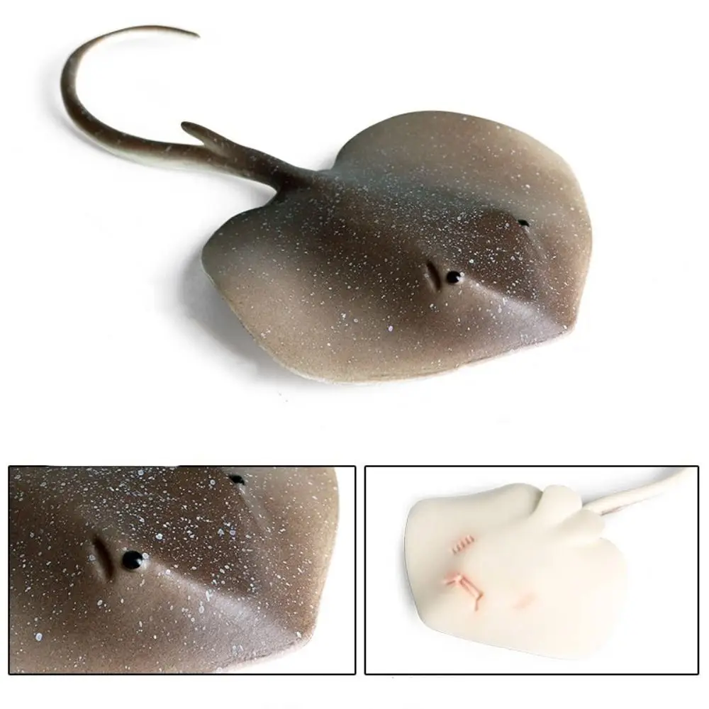Simulation Manta Ray Model Miniature Cognition Ocean Animal Figures Educational Marine Sea Life Action Figurines Ornaments