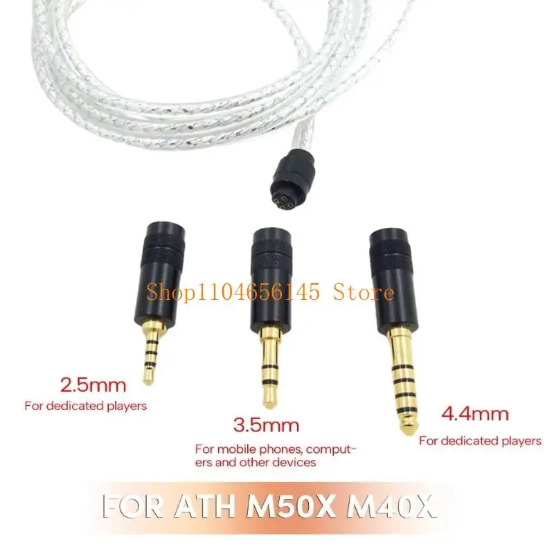 

5asd Replace Your Lost or Damaged Cable with this Reliable Headphone Cable for Technica ATH-M50X M40X M70X Headphones