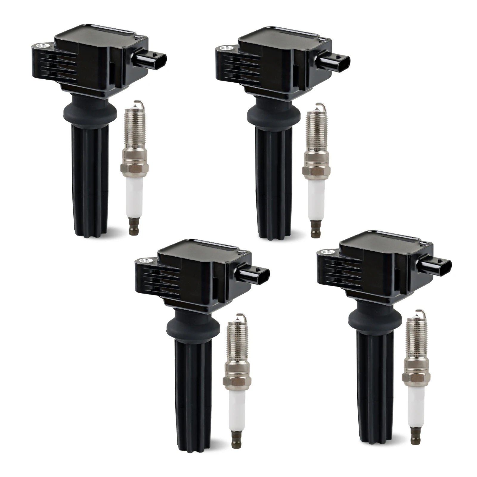 

FISHBERG 4 шт. катушки зажигания UF670 для Ford Fusion Focus Edge Taurus Explorer Lincoln MKZ 2012-2019 годов 0221604700, 6736203, DG562